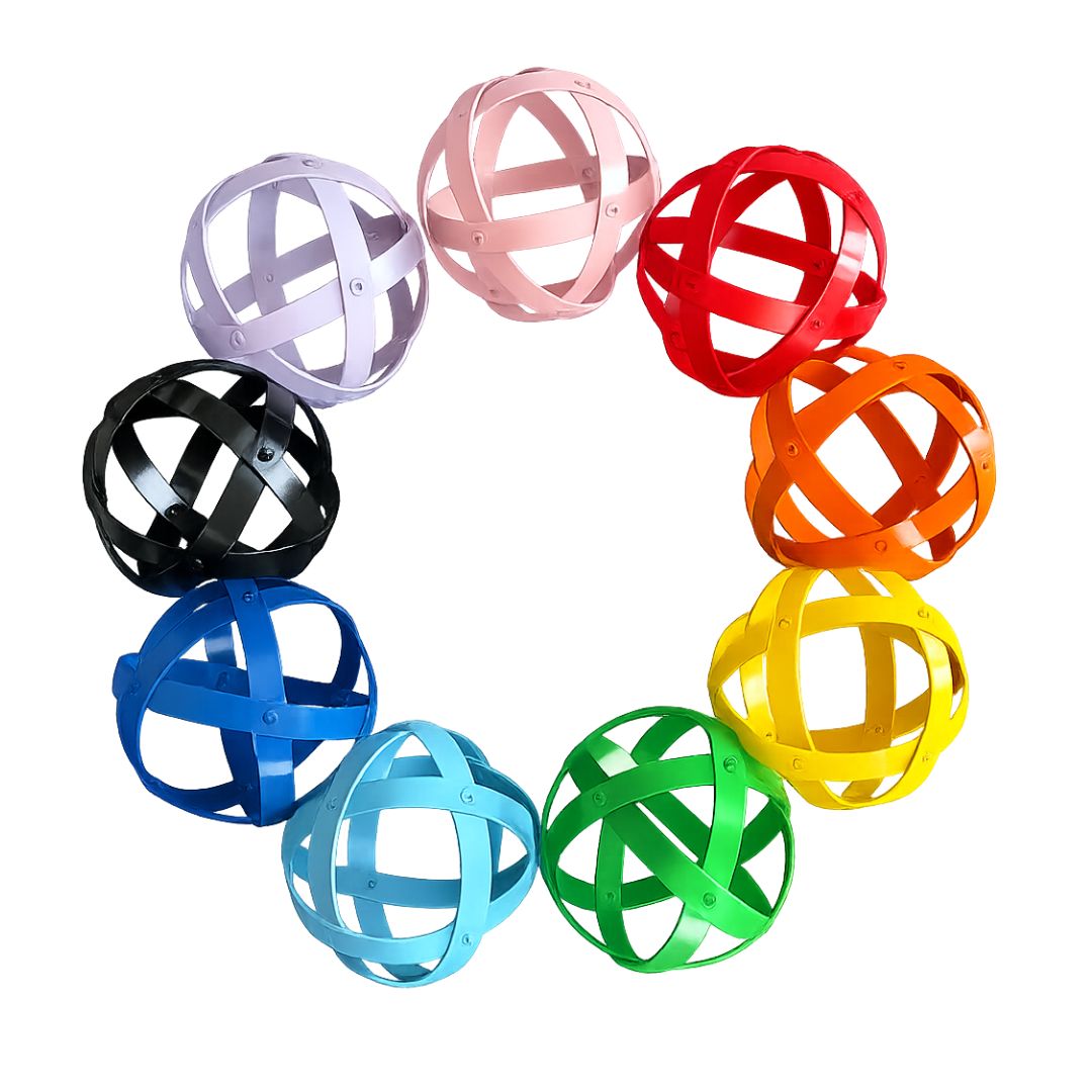 Genesa in alluminio colorata da 8cm