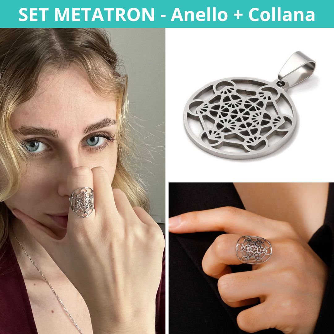 Accessori con simbolo talismano arcangelo Metatron - Zen Home
