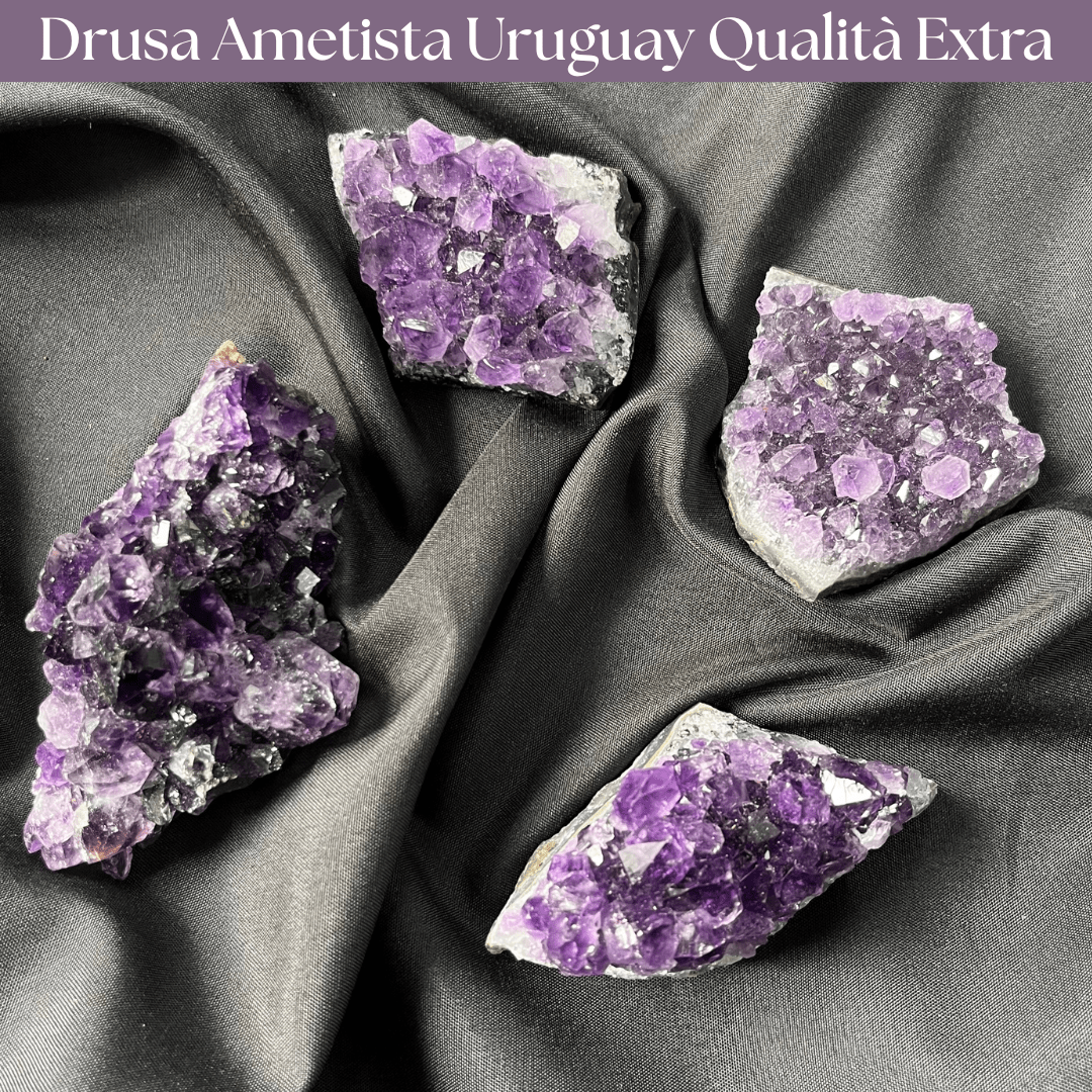 Ametista Drusa Naturale – Pietra della Spiritualità - Zen Home