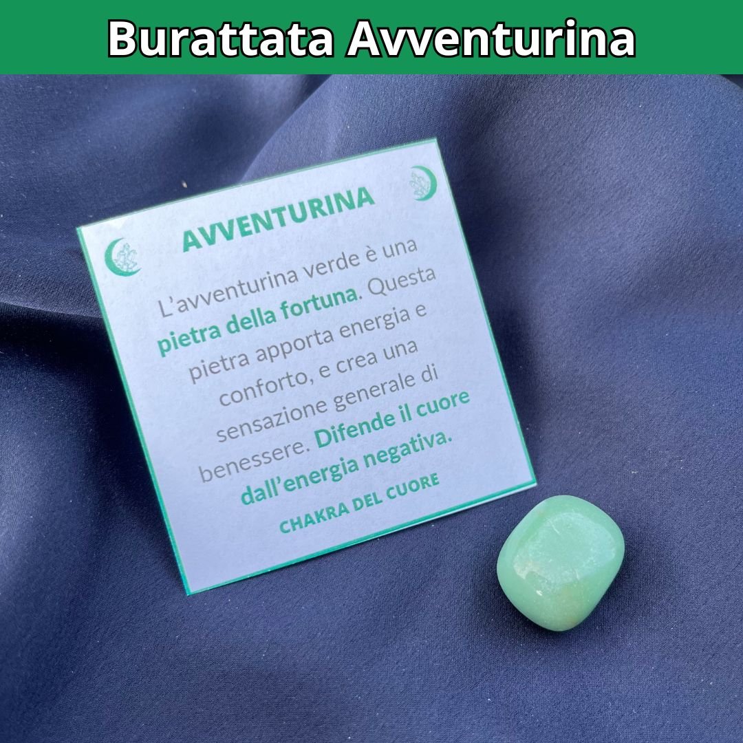 AVVENTURINA - Pietra naturale burattata - Zen Home