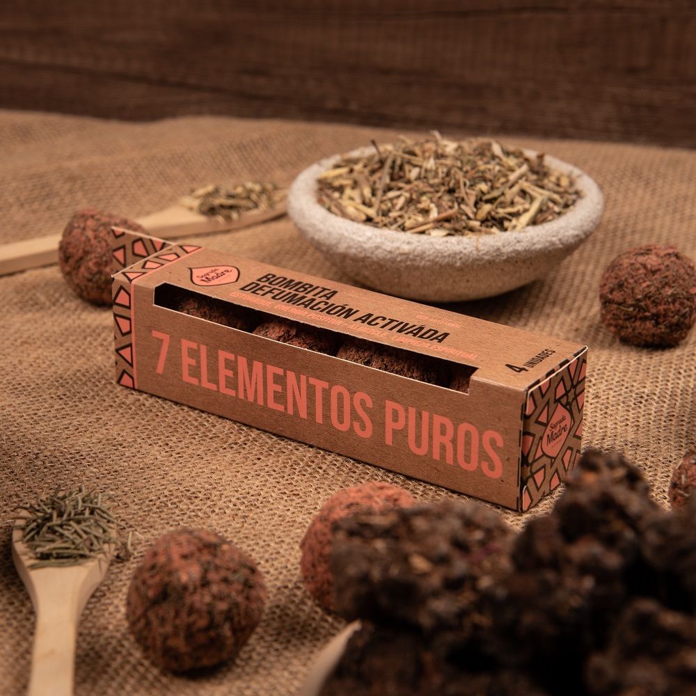 Bombitas Smudge 7 Elementi - Sagrada Madre - Scatola 4 Pz - Zen Home