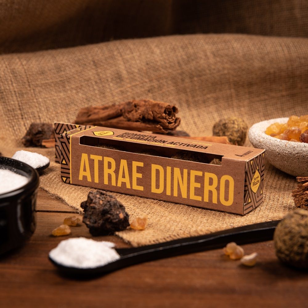 Bombitas Smudge Attrazione Denaro - Sagrada Madre - Scatola 4 Pz - Zen Home