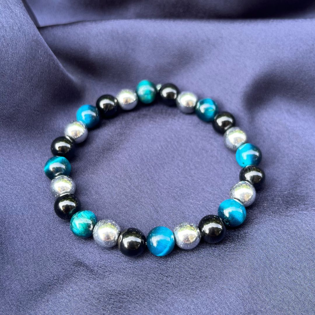Bracciale Tripla Energia Naturale in acciaio inossidabile - Zen Home