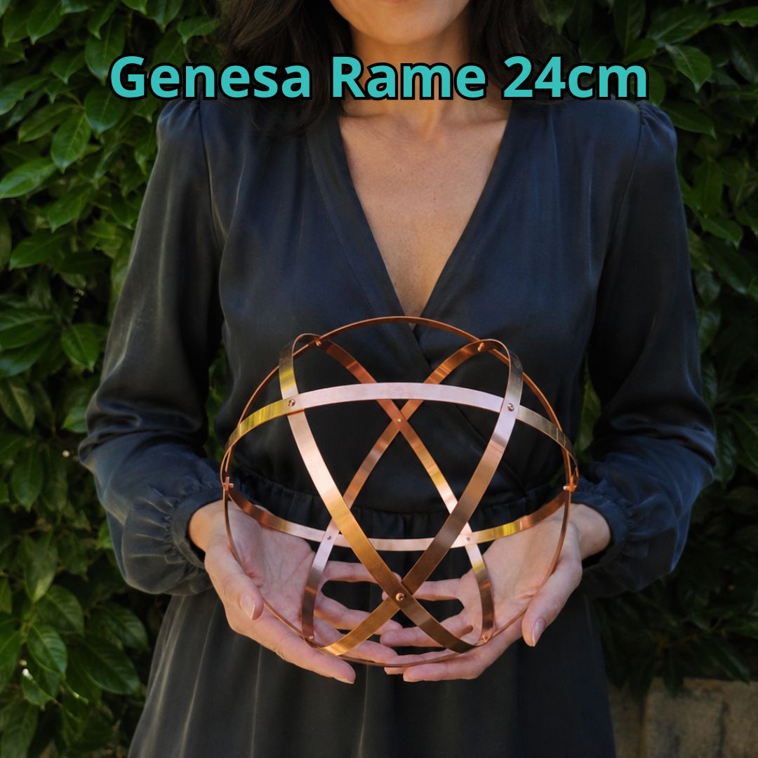 Genesa Crystal grande in rame misura 8cm 16cm 24cm e 32 cm - Zen Home