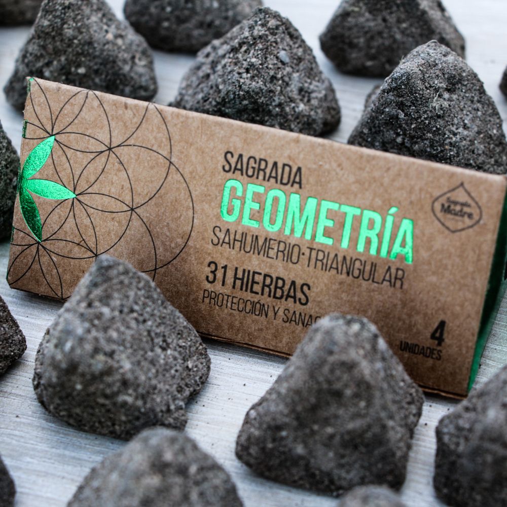 Incenso piramide triangolare alle erbe - Sagrada Madre – 4pz - Zen Home
