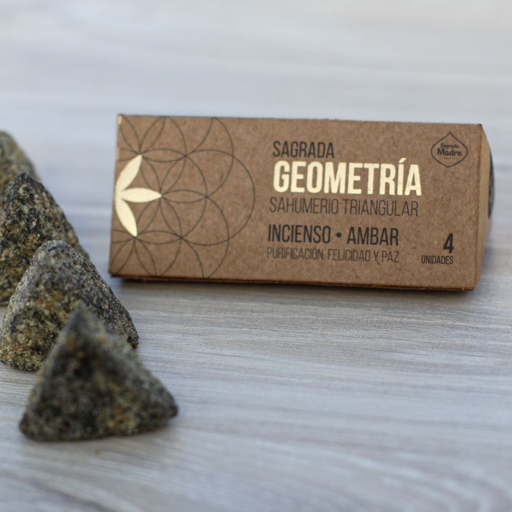 Incenso piramide triangolare Ambra - Sagrada Madre – 4pz - Zen Home