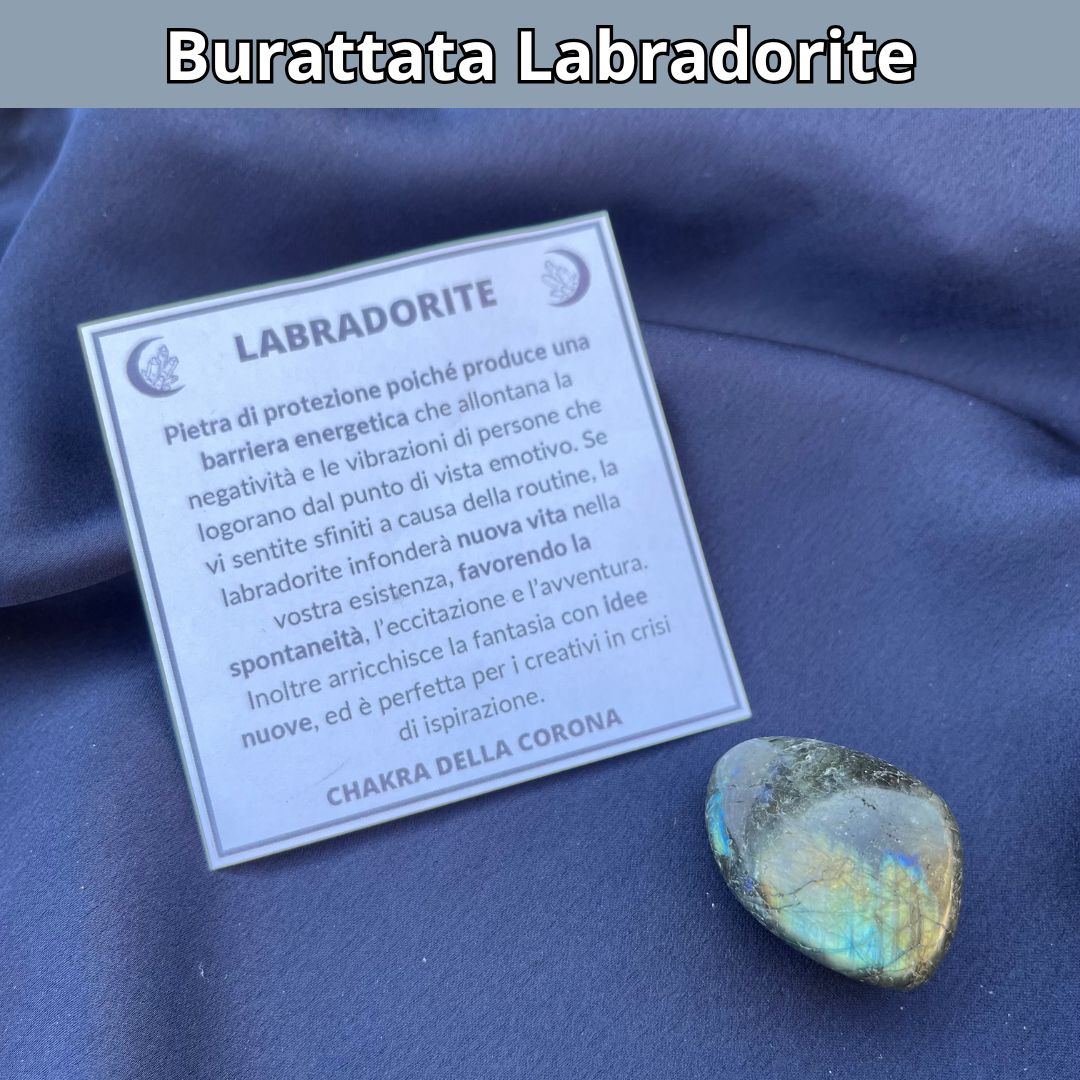 Pietra Naturale Burattata Labradorite - Zen Home