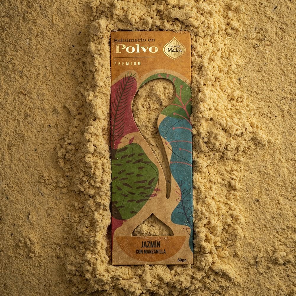 Polvere di incenso al Gelsomino - Sagrada Madre – 60 gr - Zen Home