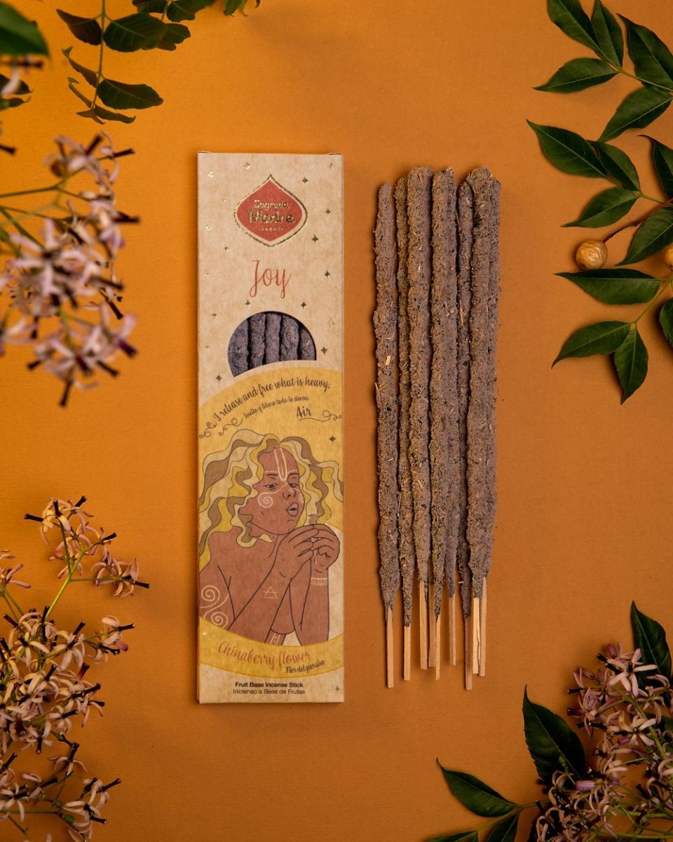 Sagrada Madre Linea 5 Elementi Incenso in bastoncini - Aria - Felicità - 6 pz - Zen Home
