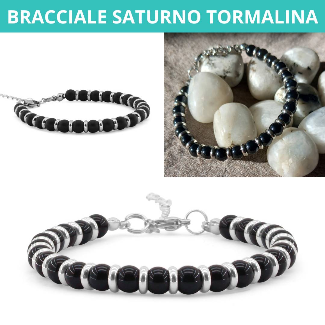 Bracciale Saturno in pietra naturale - Zen Home
