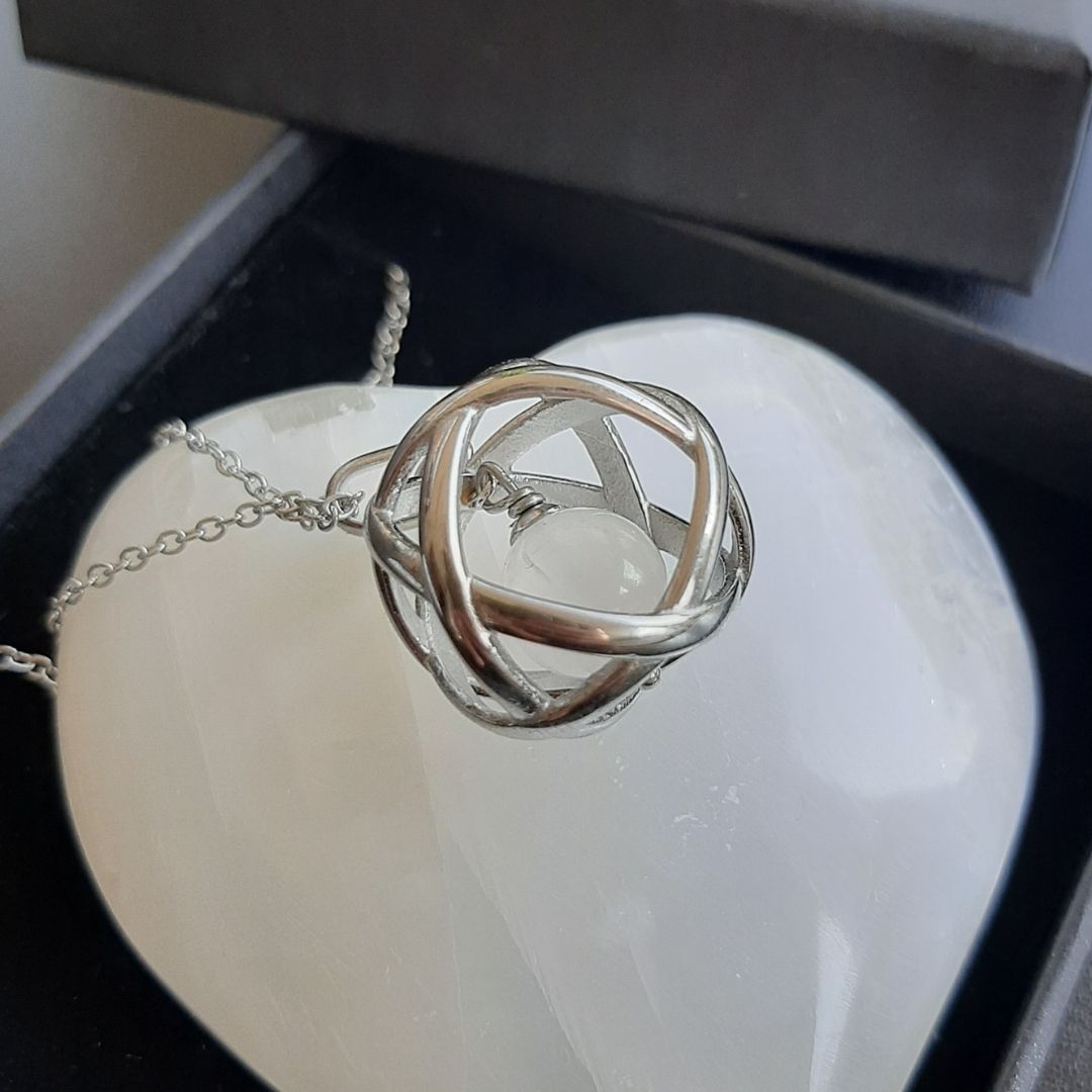 Ciondolo Genesa con Selenite