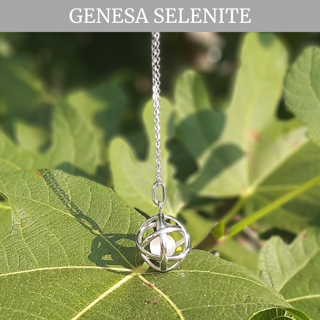 Ciondolo Genesa con Selenite