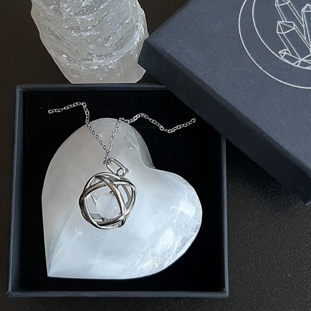 Ciondolo Genesa con Selenite