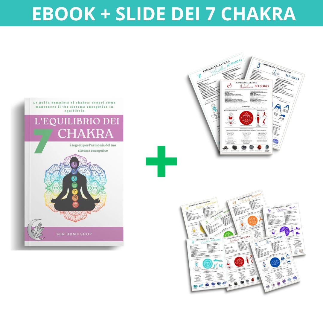 Ebook L'Equilibrio dei 7 Chakra + Slide dei 7 Chakra - Zen Home
