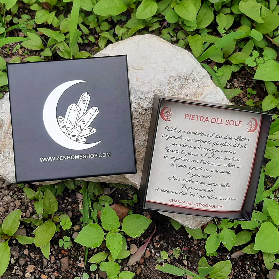 PIETRA DEL SOLE - Orecchini in acciaio inossidabile free nickel - Zen Home