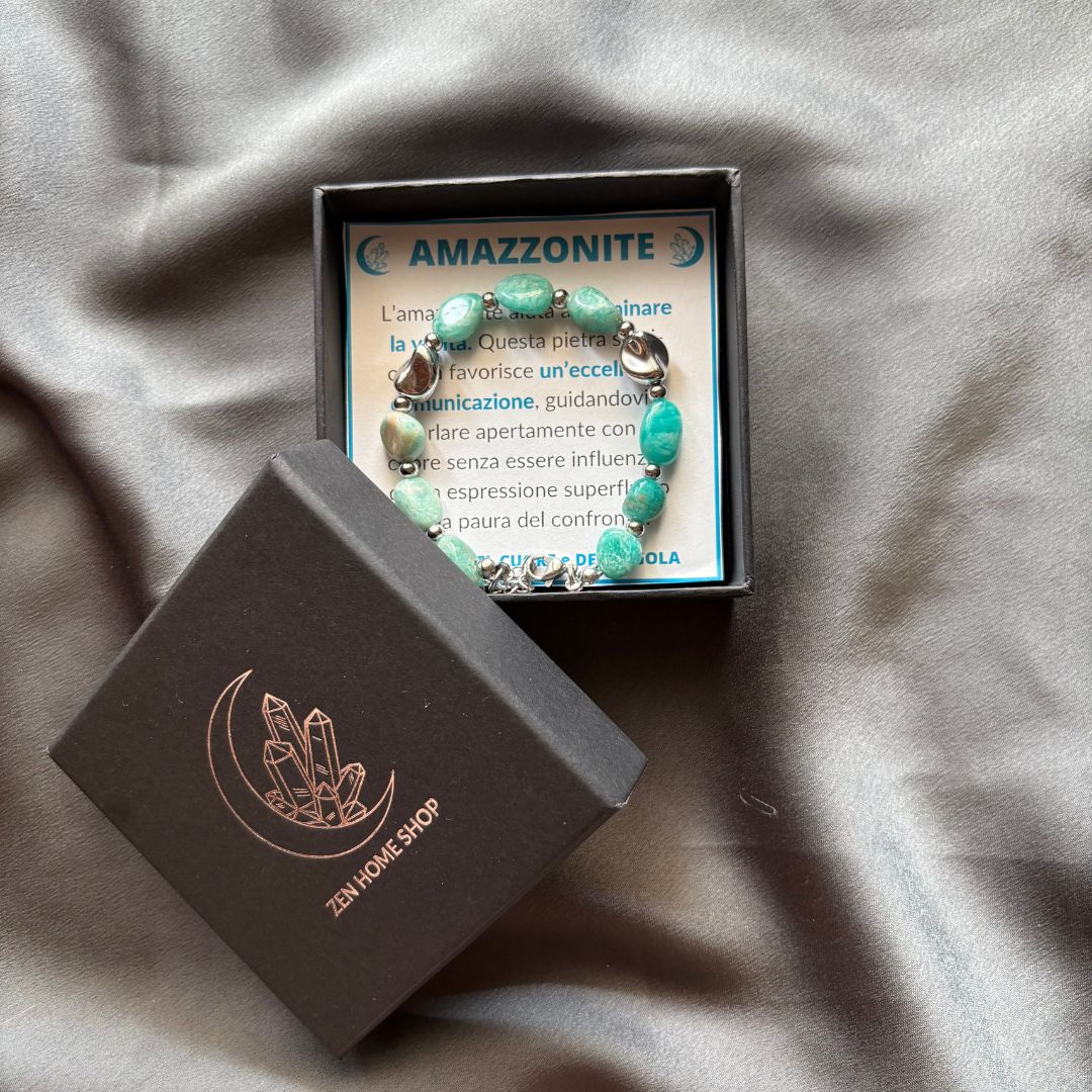Offerta Luce Argento con pietra naturale