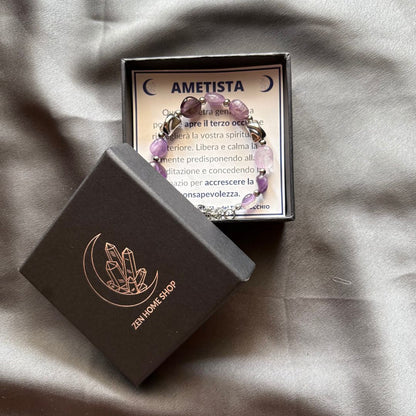 Offerta Luce Argento con pietra naturale