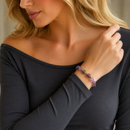 Offerta Luce Argento con pietra naturale