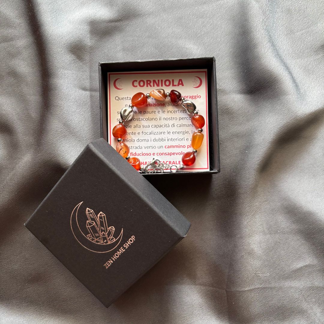 Offerta Luce Argento con pietra naturale