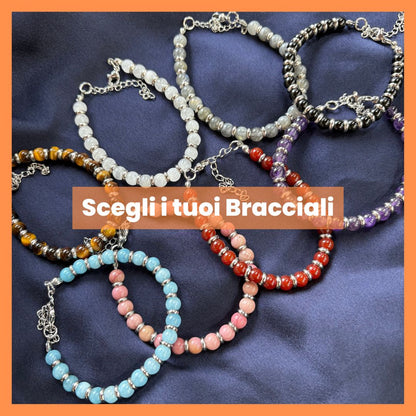 💎 Bracciali Saturno: Scegli la Tua Pietra