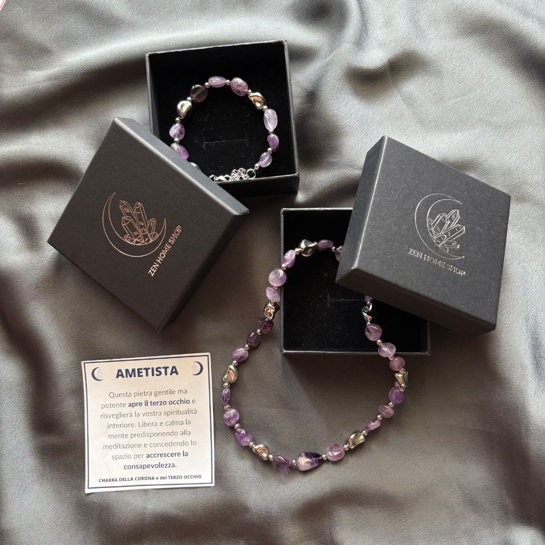 Offerta Luce Argento con pietra naturale
