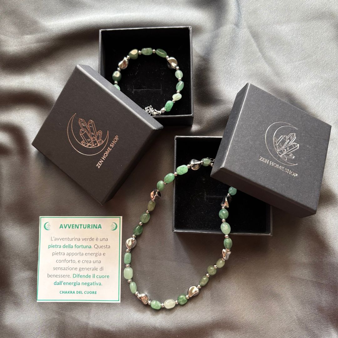 Offerta Luce Argento con pietra naturale