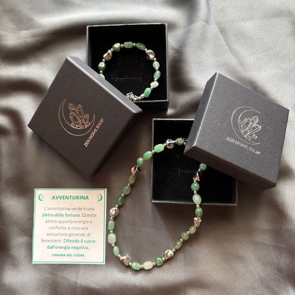 Offerta Luce Argento con pietra naturale