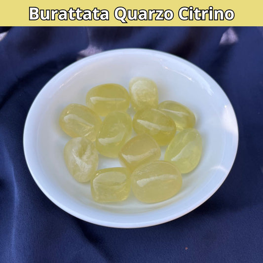 Quarzo Citrino - Pietra naturale burattata