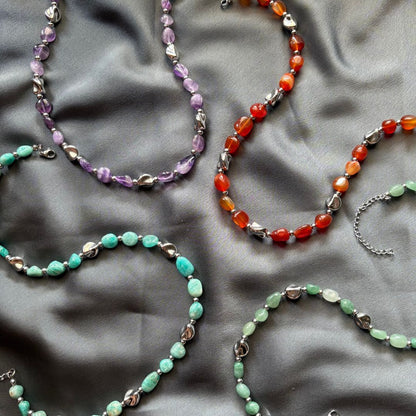 Offerta Luce Argento con pietra naturale