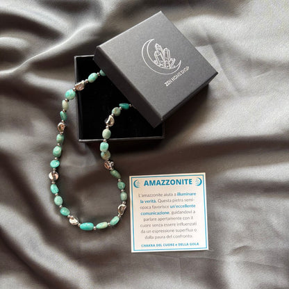 Offerta Luce Argento con pietra naturale