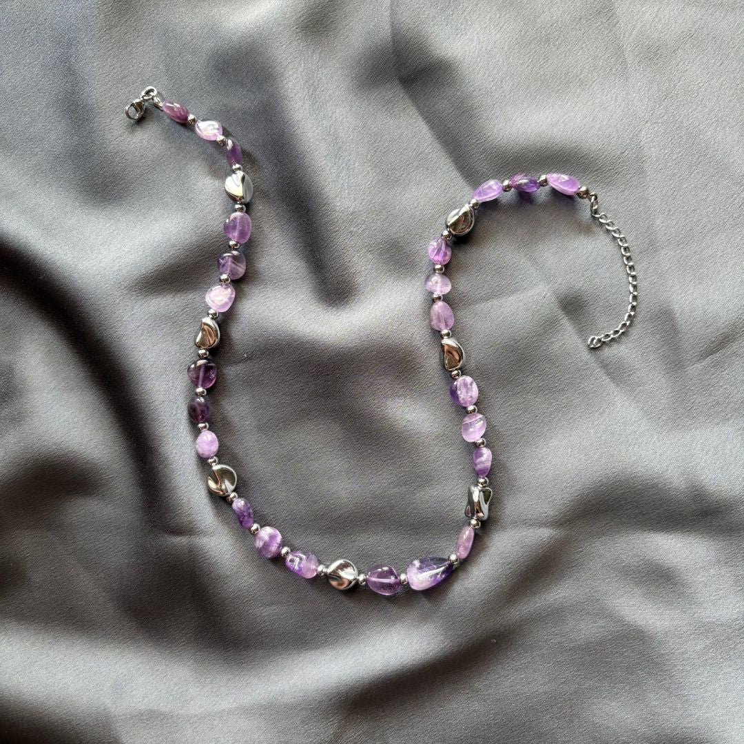 Offerta Luce Argento con pietra naturale