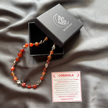 Offerta Luce Argento con pietra naturale