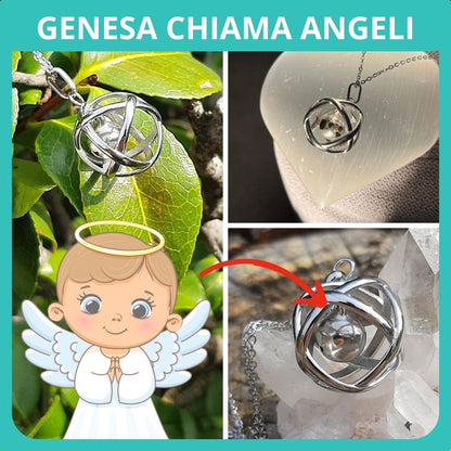 Collana con ciondolo Genesa Con Pietra Naturale