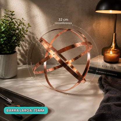 Genesa in Rame 32cm – Barra Larga 15 mm