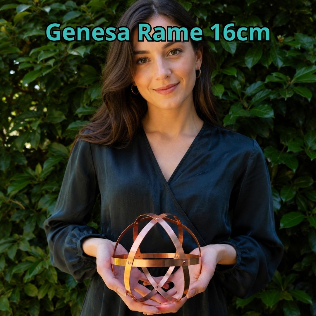 Genesa Crystal grande in rame misura 8cm 16cm 24cm e 32 cm