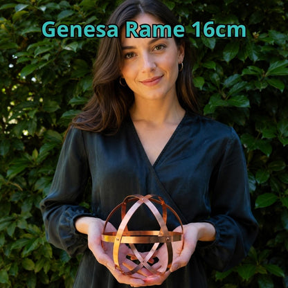 Genesa Crystal grande in rame misura 8cm 16cm 24cm e 32 cm