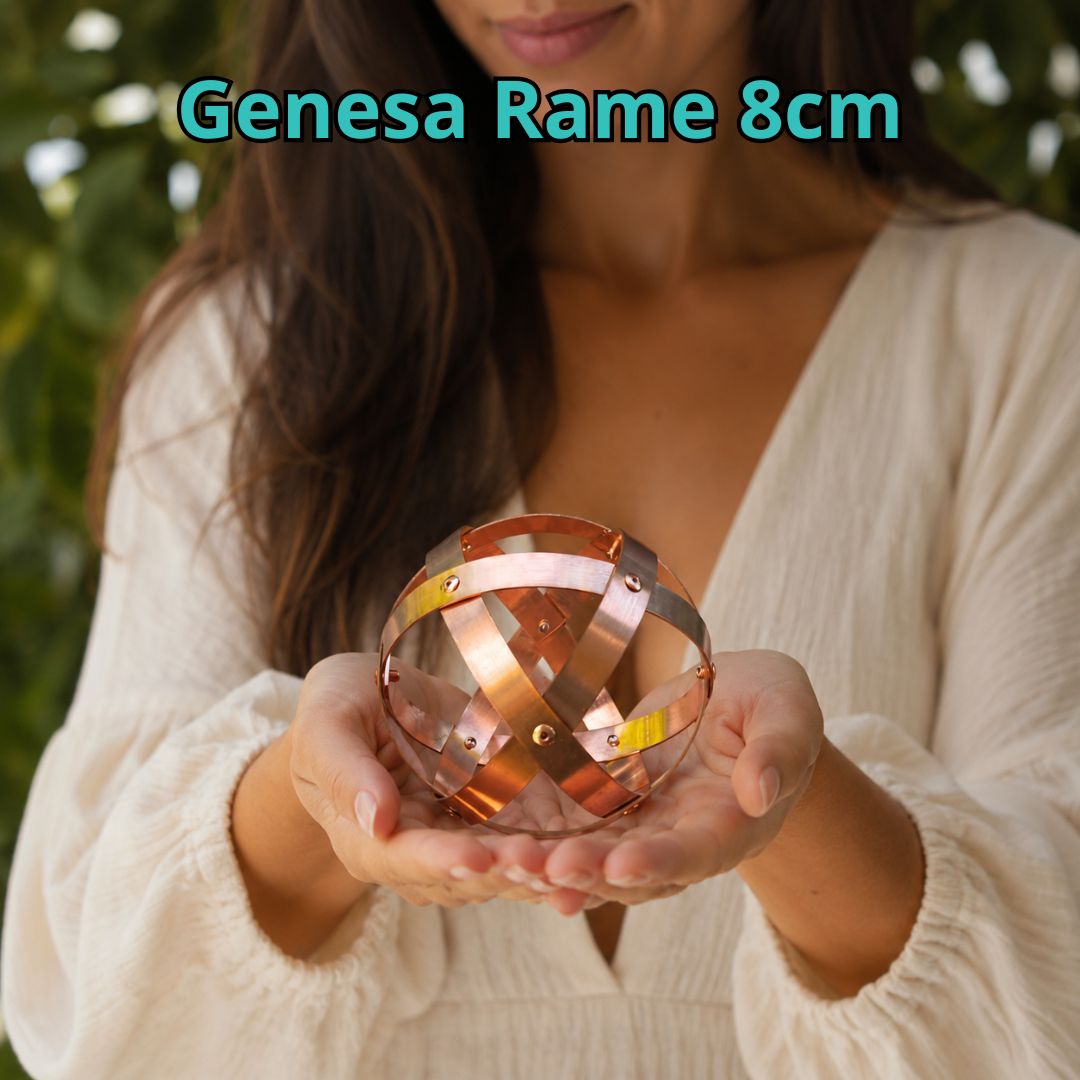 Genesa Crystal grande in rame misura 8cm 16cm 24cm e 32 cm