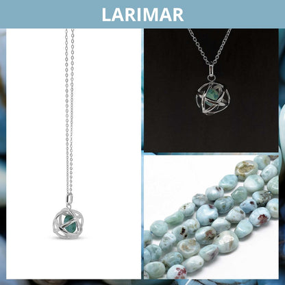 Collana con ciondolo Genesa Con Pietra Naturale