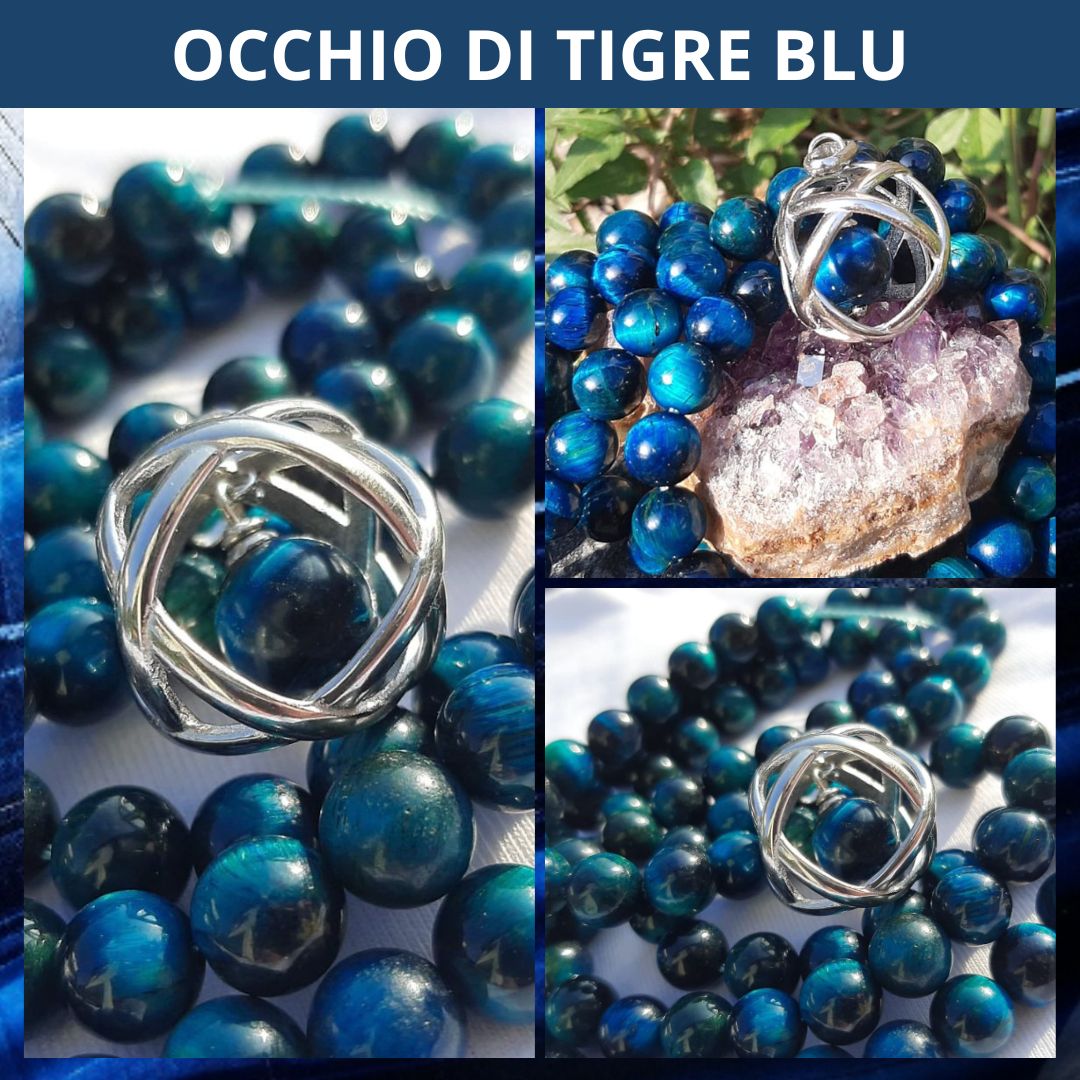 Collana con ciondolo Genesa Con Pietra Naturale