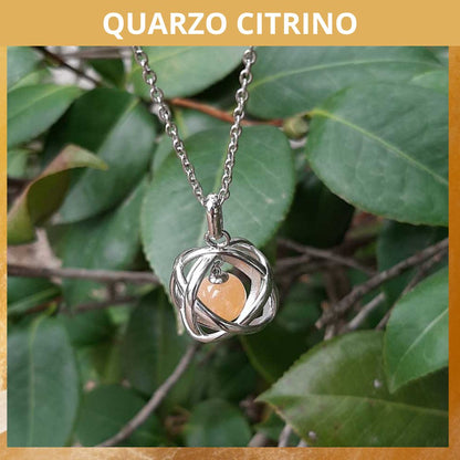 Collana con ciondolo Genesa Con Pietra Naturale