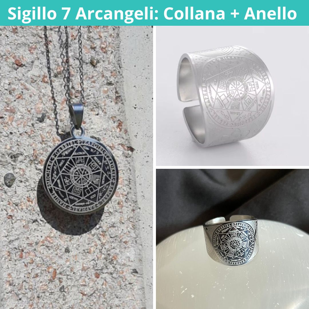 Accessori con simbolo talismano Sigillo dei 7 Arcangeli - Zen Home