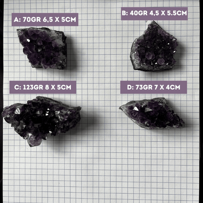 Ametista Drusa Naturale – Pietra della Spiritualità - Zen Home