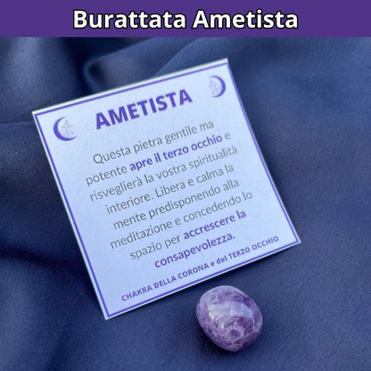 AMETISTA - Pietra naturale burattata - Zen Home