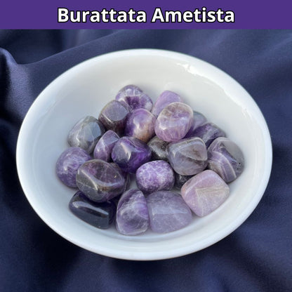 AMETISTA - Pietra naturale burattata - Zen Home