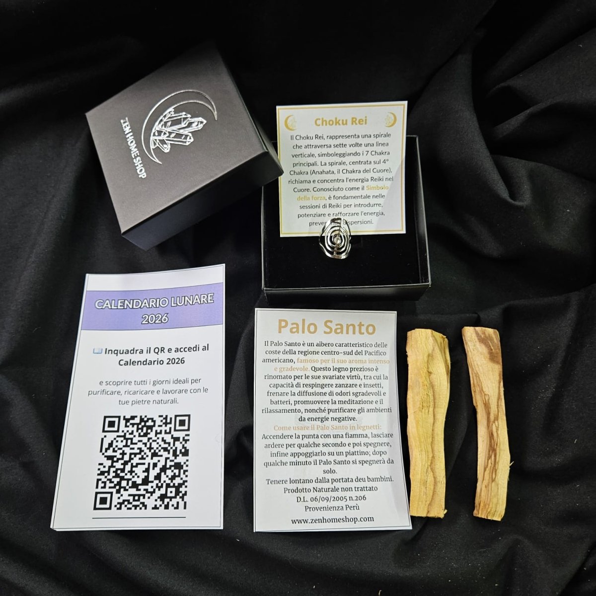 Anello in Acciaio Inossidabile con Simbolo Choku Rei - Zen Home