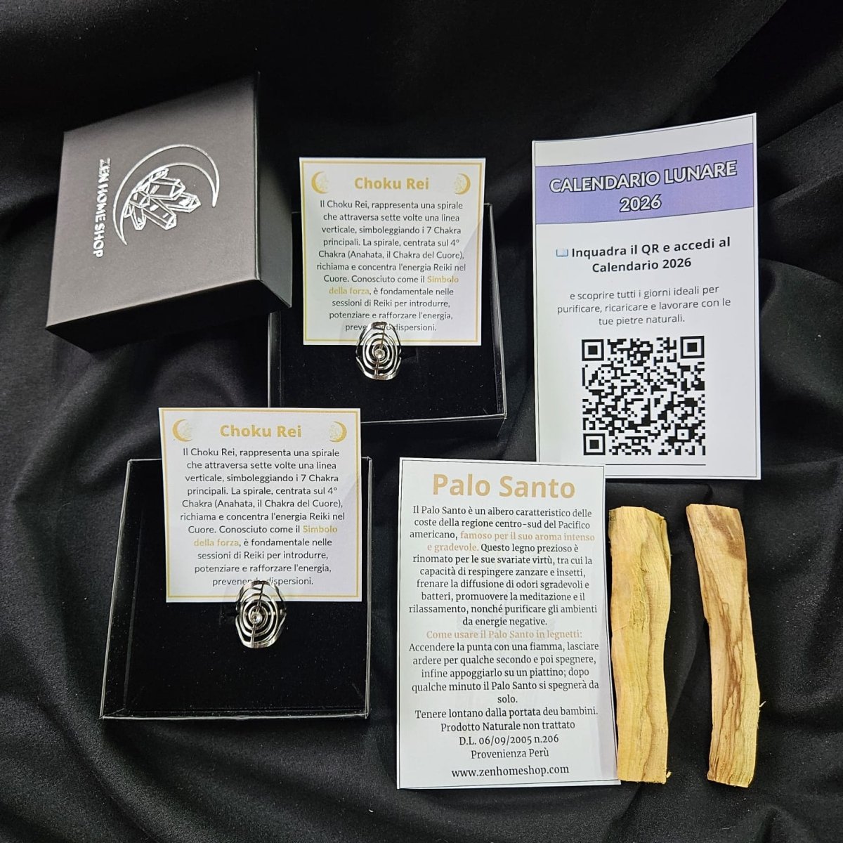 Anello in Acciaio Inossidabile con Simbolo Choku Rei - Zen Home