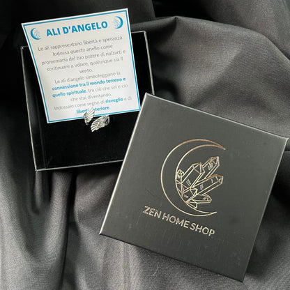 Anello regolabile Ali d'Angelo - Zen Home