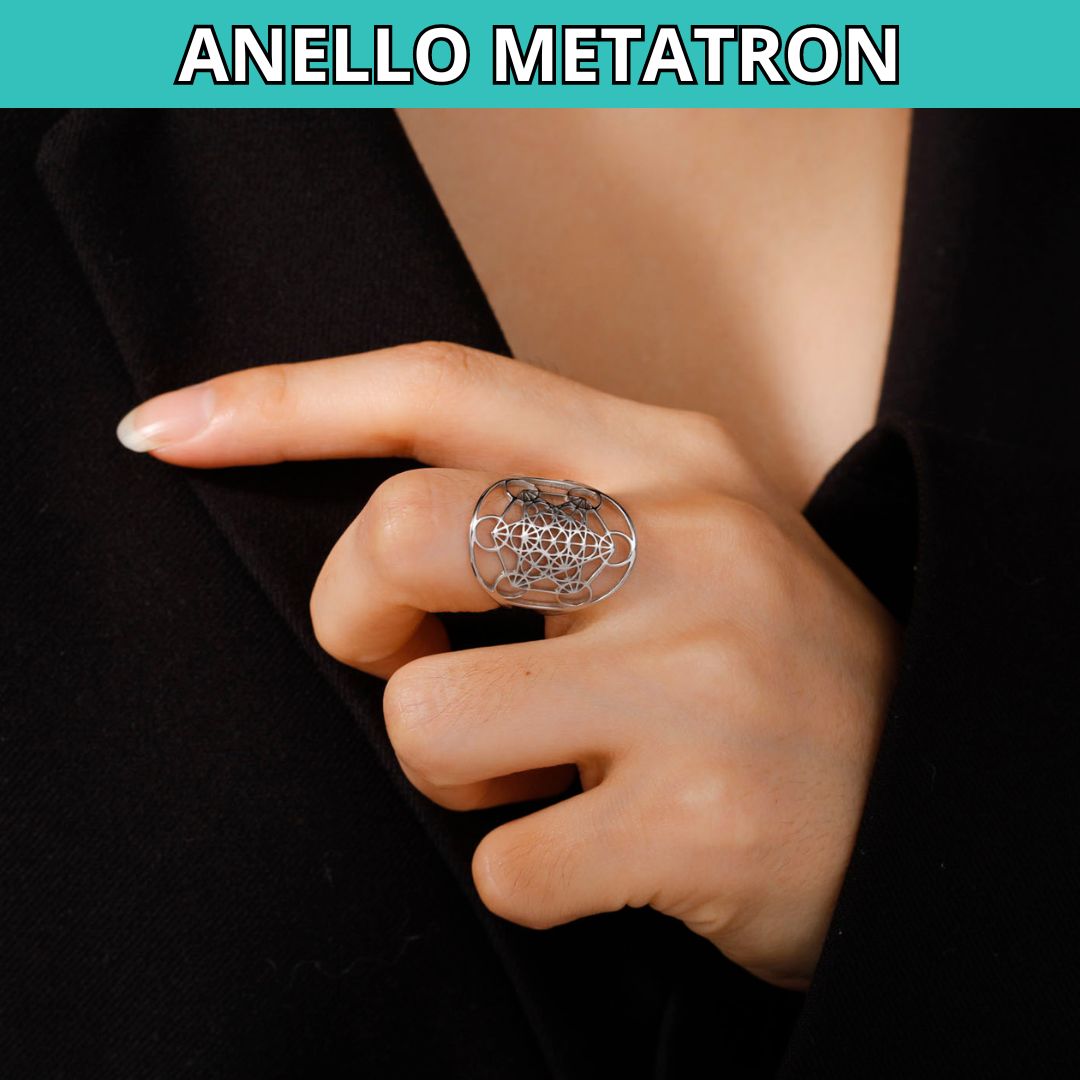 Anello Regolabile Cubo di Metatron - Zen Home (17709913)