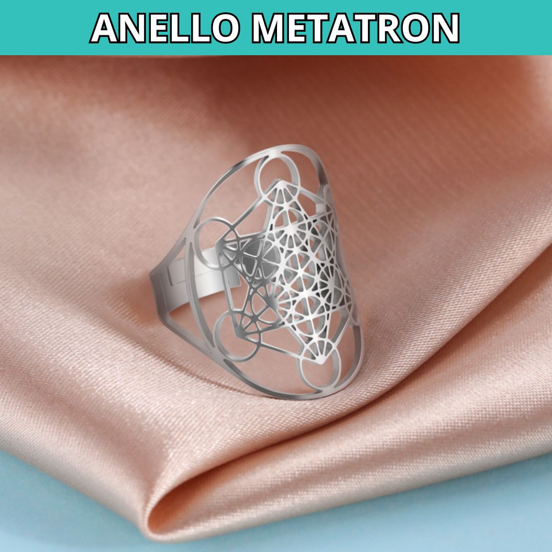 Anello Regolabile Cubo di Metatron - Zen Home (17709914)