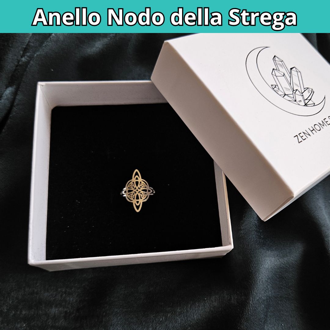 Anello Regolabile Nodo della strega - Zen Home